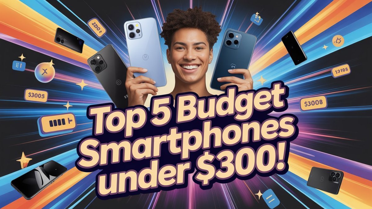Best Budget Smartphones Under $300 (2026)