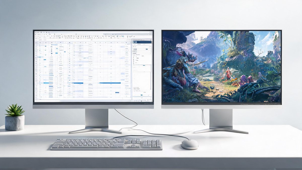 Best Desktop Monitors for Work and Gaming - - article hero image